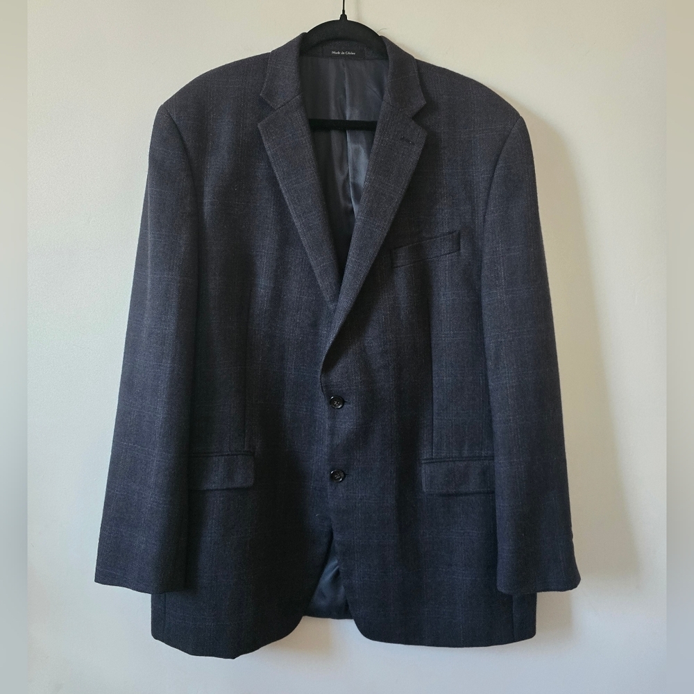 Ralph Lauren Two Button Men's Sports  Dark Gray Blazer 46L